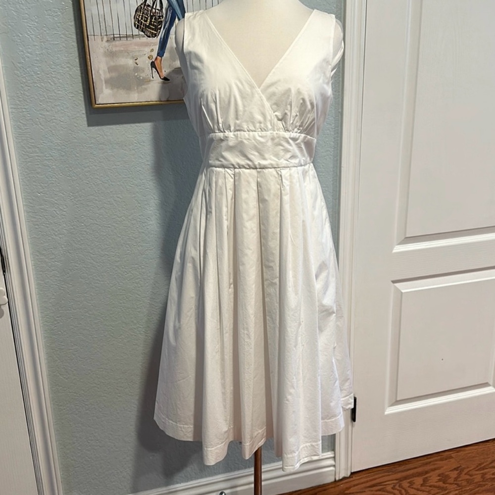 MMK White Cotton Dress • Sz 12
